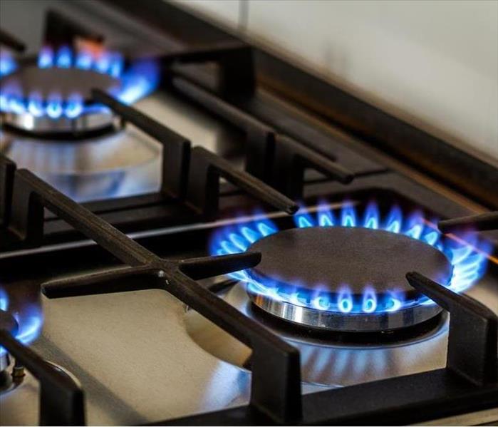 Gas stove top